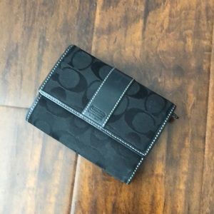 Black Coach wallet